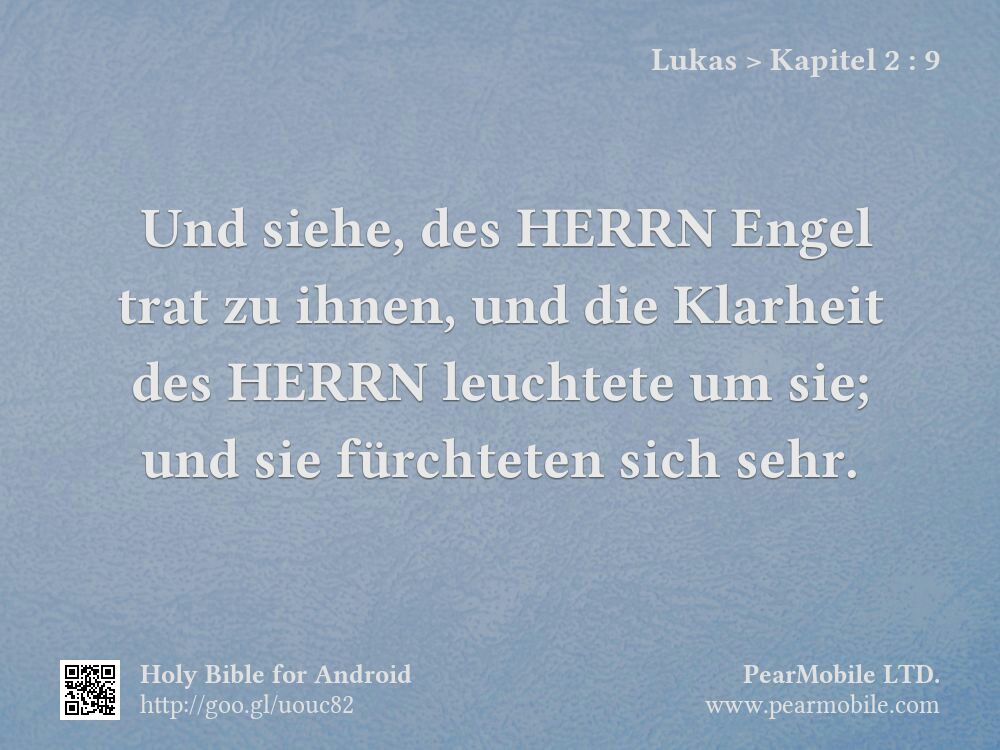 Lukas, Kapitel 2:9